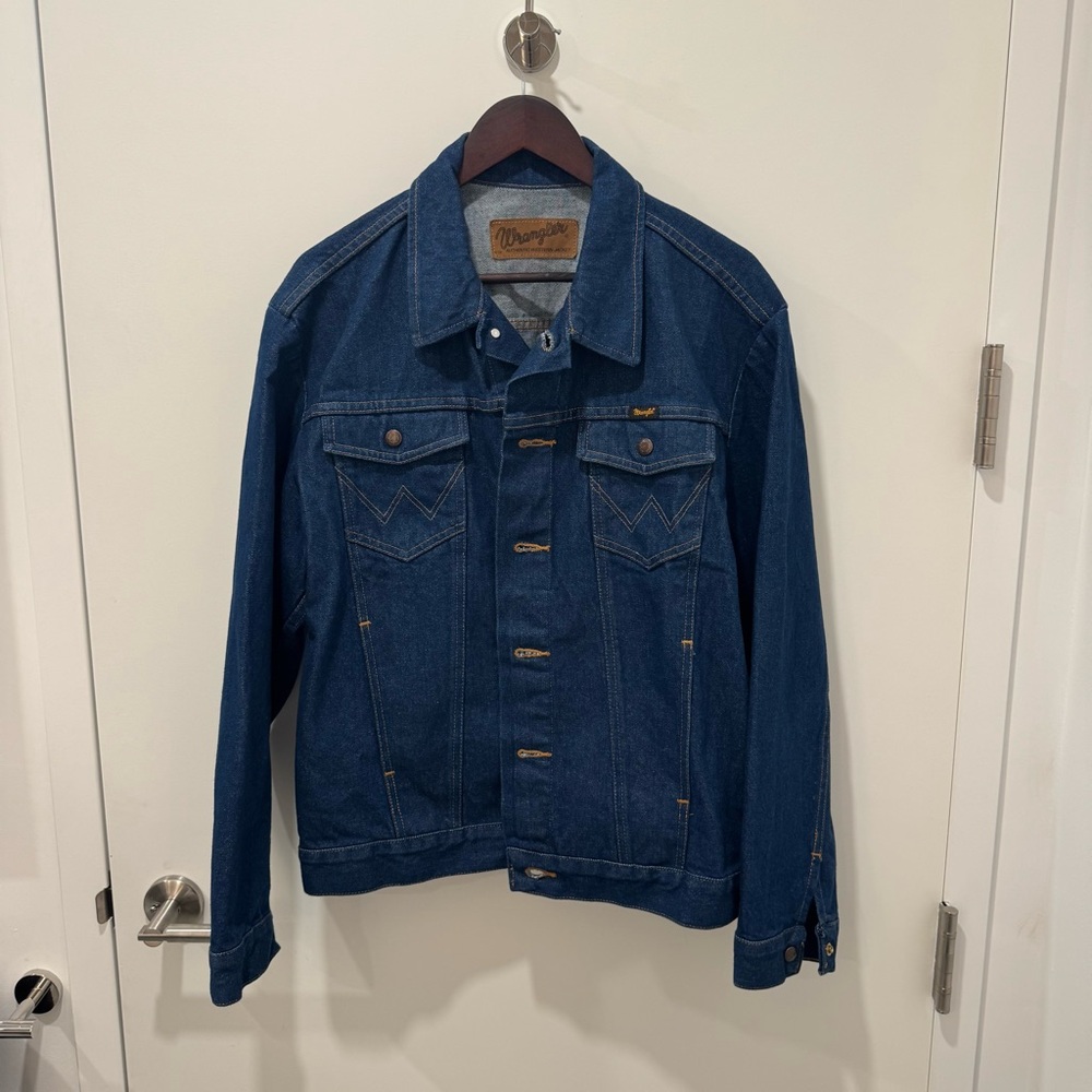 Wrangler Western Denim Jacket - Men’s Large